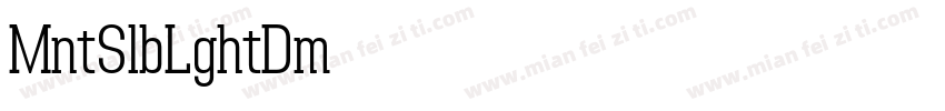Manti Slab Light Demo字体转换